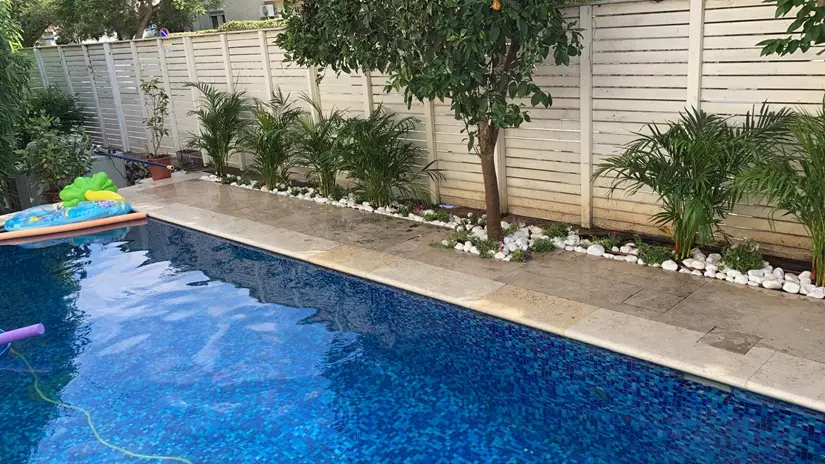 עיצוב גינה בבית פרטי 7